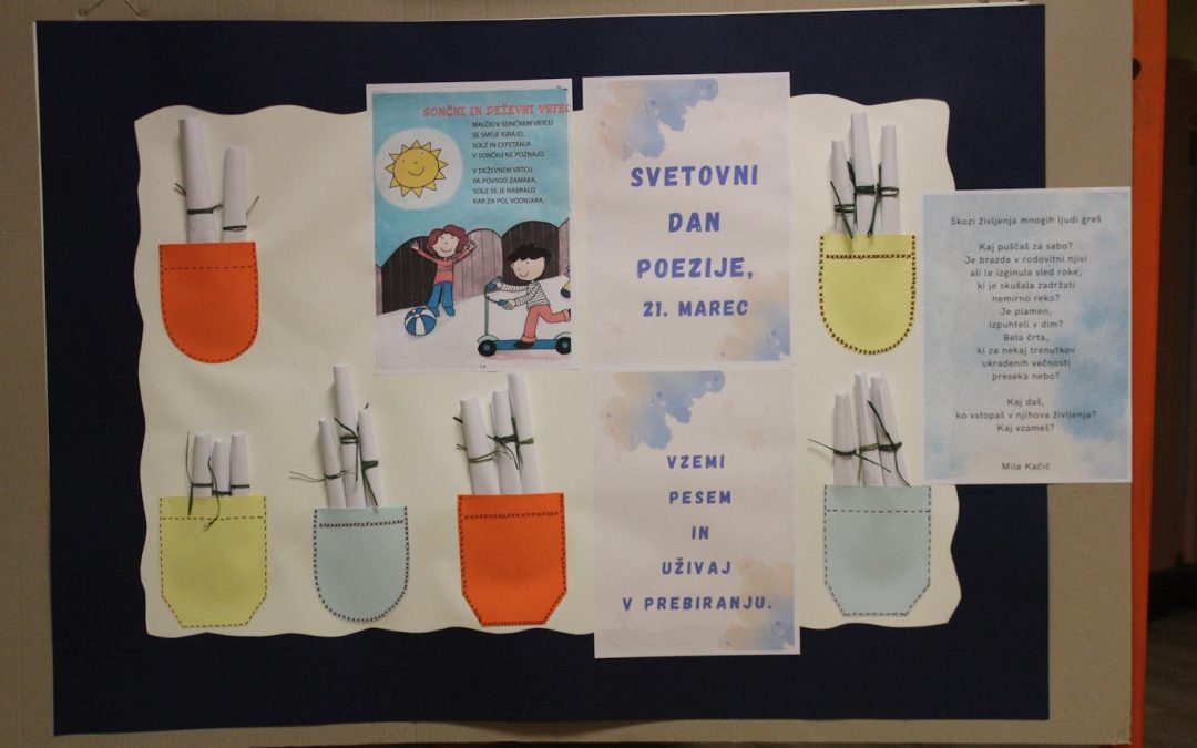 SVETOVNI DAN POEZIJE, 21. MAREC